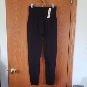 NWT DBCP Black Leggings Joggers Sz M